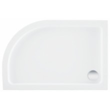 Душевой поддон Aquanet GL180, 120 х 80 см, асимметричный, акриловый, белый, L/R