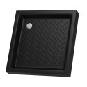Душевой поддон RGW CR B 90 х 90 см, квадратный, керамический, черный, 19170199-04