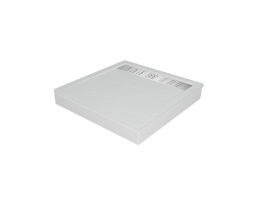 Душевой поддон RGW STM-W 90 х 90 см, квадратный, из искусственного камня, белый, 14202099-01K (комплект)