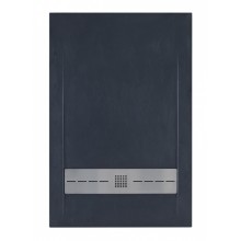 Душевой поддон Aquanet Delight 120 х 90 см, прямоугольный, черный камень, 260112
