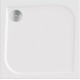 Душевой поддон Bas Квадро, 90 x 90 см, литьевой мрамор, квадратный, белый, ЛП00008