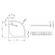 Поддон для душа Radaway Delos A800, 80 x 80 см, четверть круга, SDA0808-01