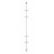 Полотенцесушитель электрический Сунержа Хорда 4.0 1200 x 16.6, ширина 16.6 см, высота 120 см, белый матовый, 30-0834-1200