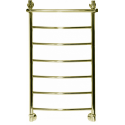 Полотенцесушитель водяной Ника Arc ЛД ВП 7-Br, высота 103 см, ширина 46 см, с полочкой, цвет бронза