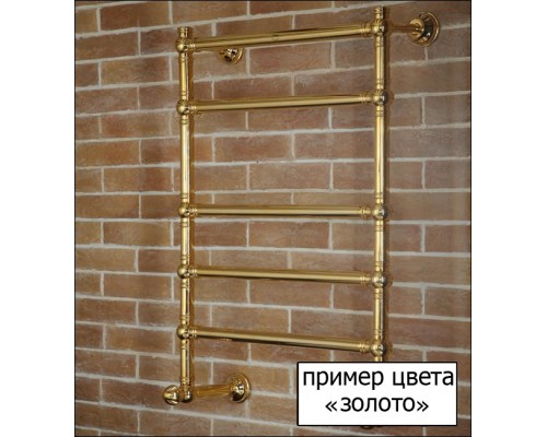 Полотенцесушитель водяной Margaroli Armonia 9-464-5 94645505RB, высота 93 см, ширина 66.5 см, Rubb. Brass