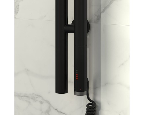 Полотенцесушитель электрический Сунержа Нюанс 3.0 1800 R, 31-5843-1853, черный матовый