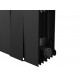 Радиатор биметаллический Royal Thermo Piano Forte 200 Noir Sable 12 секции, боковое подключение, черный, НС-1346003