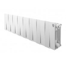 Радиатор биметаллический Royal Thermo Piano Forte 200 bianco traffico 16 секций, боковое подключение, белый, НС-1345155