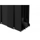 Радиатор биметаллический Royal Thermo Piano Forte 300 Noir Sable 10 секций, боковое подключение, черный, НС-1346055