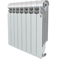 Радиатор алюминиевый Royal Thermo Indigo 500 8 секций, боковое подключение, НС-1054827