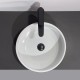 Раковина Comforty J2110, 41.5 см, черный, белый, 00-00012221