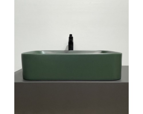 Раковина Comforty 78575MDG 60 см, темно-зеленый матовый, 00-00012535