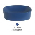 Раковина ArtCeram Ghost GHL002 16 00, 65 х 41.5 см, blu zaffiro (синий сапфир)
