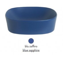 Раковина ArtCeram Ghost GHL002 16 00, 65 х 41.5 см, blu zaffiro (синий сапфир)