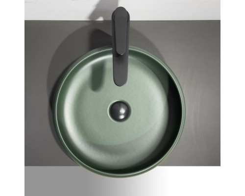 Раковина Comforty 114MDG, 41.5 см, темно-зеленый матовый, 00-00012529