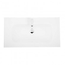 Раковина стеклянная BelBagno BB910/465-LV-VTR-BO, 91 x 46 x 15 см, без перелива, белая матовая