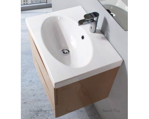 Керамическая раковина BelBagno BB600-LV-CER-N, 60 x 45,2 x 18,4 см