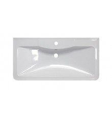 Раковина из литьевого мрамора BelBagno BB1200/455-LV-MR-ALR, 120 x 45.5 x 14.5 см, белый