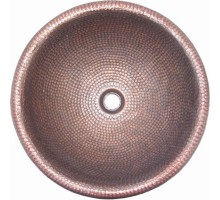 Раковина медная Bronze de Luxe R320, 42 х 42 х 15 см