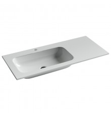 Раковина Ceramica Nova Element встраиваемая, 101 х 45.7 см, левая, белый, CN7014