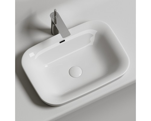 Раковина Ceramica Nova Element, 58 х 40 х 15 см, цвет белый, CN6041 Раковина Ceramica Nova Element, 58 х 40 х 15 см, цвет белый, CN6041