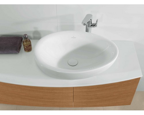 Раковина Villeroy&Boch Aveo, 59,5 х 44 см, Альпийский белый, New Generation, 413260R1