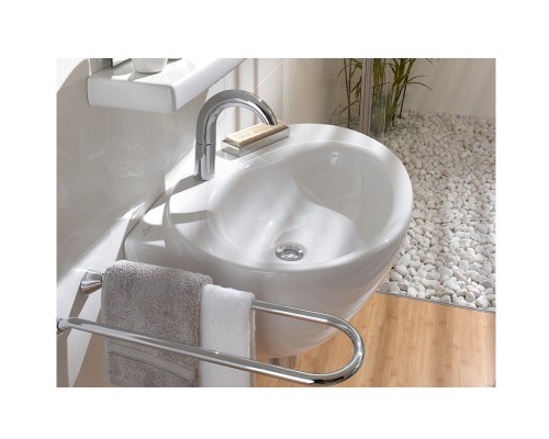 Раковина Villeroy&Boch AVEO, 68 х 50 см, подвесная, альпийский белый, NEW GENERATION 413070