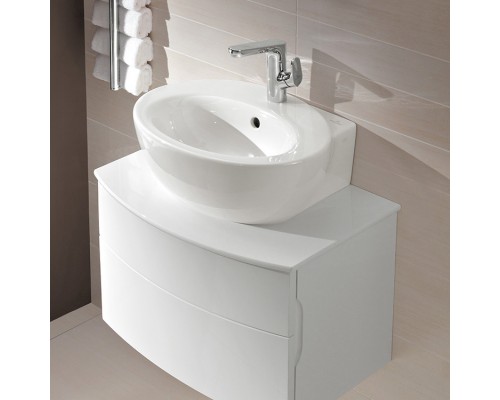 Раковина Villeroy&Boch AVEO, 68 х 50 см, подвесная, альпийский белый, NEW GENERATION 413070