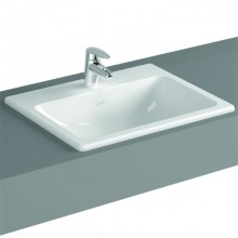 Раковина Vitra S20 55 см, накладная, белый, 5465B003-0001