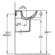 Полупьедестал Jacob Delafon Odeon E4723-00/18566W-00/