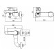 Смеситель Lemark Shift для ванны, с душевым гарнитуром, хром, LM4334C