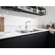 Кухонный смеситель Hansgrohe Talis M54 72809000, с вытяжным изливом, в комплекте с коробом sBox для шланга, хром