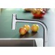 Смеситель Hansgrohe Metris Select M71 73804000 для кухни, один режим струи, хром