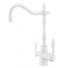 Смеситель Zorg Clean Water ZR 312 YF-33-White для кухни под фильтр, белый