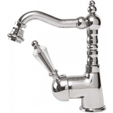 Смеситель Cezares VINTAGE-BSM2-01-Sw для биде, хром, ручка Swarovski