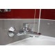 Смеситель для ванны и душа Rav-Slezak Colorado CO154.5/1, с душевым гарнитуром, фиксированный держатель, хром