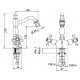 Смеситель Bandini Antica 549820JJ06 для биде, медь