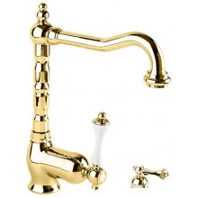 Смеситель Cezares Margot MARGOT-LSM2-03/24-M для раковины, золото