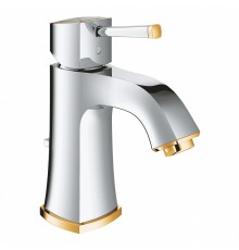 Смеситель Grohe Grandera 23303IG0, хром/золото