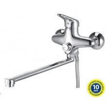 Смеситель Lemark Luna LM4157C универсальный, излив плоский