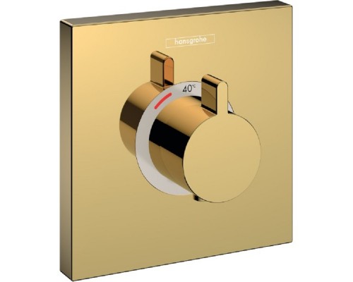 Смеситель Hansgrohe ShowerSelect hflow для душа, термостатический, полированное золото, 15760990
