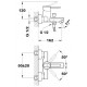 Смеситель Teka Ares 23.122.02.00 для ванны и душа