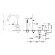 Смеситель для ванны с душем Timo Saona, цвет золото матовое, 2320/17Y