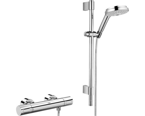 Смеситель термостатический Grohe Grohtherm 3000 Cosmopolitan 34275000 для душа с гарнитуром