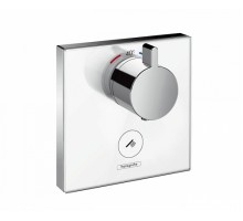 Смеситель Hansgrohe ShowerSelect Highflow термостатический, белый/хром, 15735400