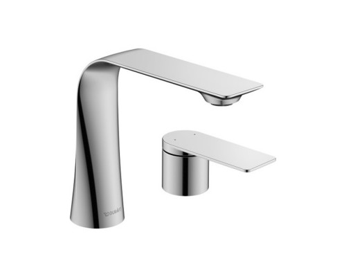 Смеситель Duravit D.1 D11120002010 для раковины, ручка г-образная, хром