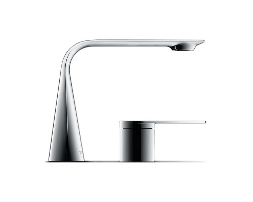 Смеситель Duravit D.1 D11120002010 для раковины, ручка г-образная, хром