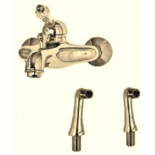 Смеситель Cezares Vintage PBVM-02-Sw цвет бронза, ручки Swarovski