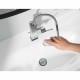 Смеситель однорычажный Grohe Plus 23843003 для раковины, со сливным гарнитуром, выдвижной излив