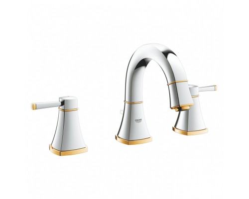 Смеситель Grohe Grandera 20417IG0, хром/золото